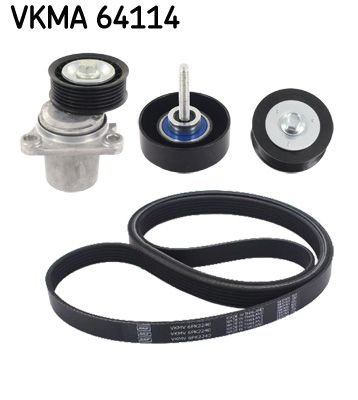 SKF VKMA 64114 V-Ribbed Belt Set
