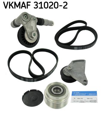 SKF VKMAF 31020-2 V-Ribbed Belt Set
