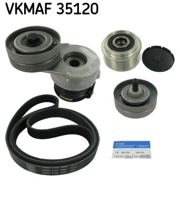 SKF VKMAF 35120 V-Ribbed Belt Set