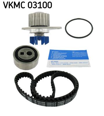 Water Pump & Timing Belt Kit SKF VKMC 03100