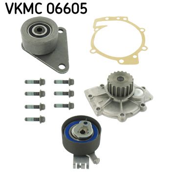 Water Pump & Timing Belt Kit SKF VKMC 06605