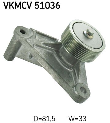 SKF VKMCV 51036 Deflection/Guide Pulley, V-ribbed belt