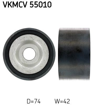 SKF VKMCV 55010 Deflection/Guide Pulley, V-ribbed belt