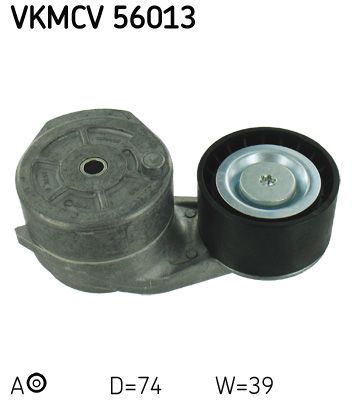 Tensioner Pulley, V-ribbed belt SKF VKMCV 56013