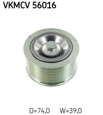 SKF VKMCV 56016 Deflection/Guide Pulley, V-ribbed belt