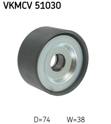 SKF VKMCV 51030 Deflection/Guide Pulley, V-ribbed belt