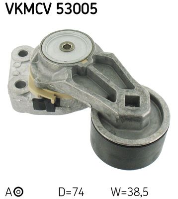 Tensioner Pulley, V-ribbed belt SKF VKMCV 53005