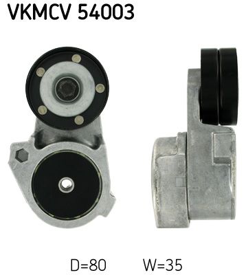 SKF VKMCV 54003 Tensioner Pulley, V-ribbed belt
