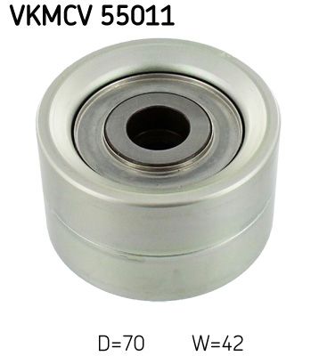 Deflection/Guide Pulley, V-ribbed belt SKF VKMCV 55011