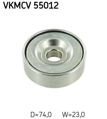 Deflection/Guide Pulley, V-ribbed belt SKF VKMCV 55012