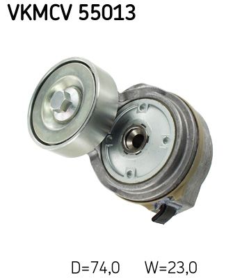 Tensioner Pulley, V-ribbed belt SKF VKMCV 55013