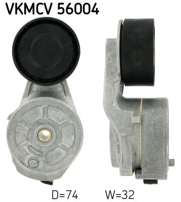 Tensioner Pulley, V-ribbed belt SKF VKMCV 56004