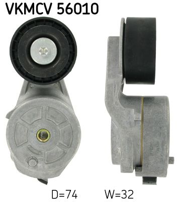 Tensioner Pulley, V-ribbed belt SKF VKMCV 56010