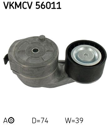 Tensioner Pulley, V-ribbed belt SKF VKMCV 56011
