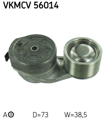 SKF VKMCV 56014 Tensioner Pulley, V-ribbed belt