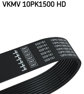 V-Ribbed Belt SKF VKMV 10PK1500 HD