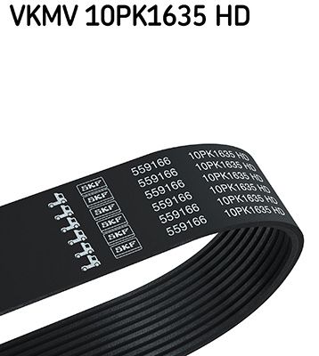 V-Ribbed Belt SKF VKMV 10PK1635 HD