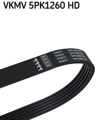 V-Ribbed Belt SKF VKMV 5PK1260 HD