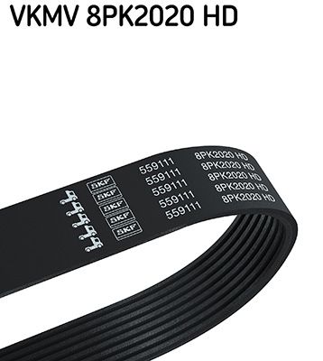 SKF VKMV 8PK2020 HD V-Ribbed Belt