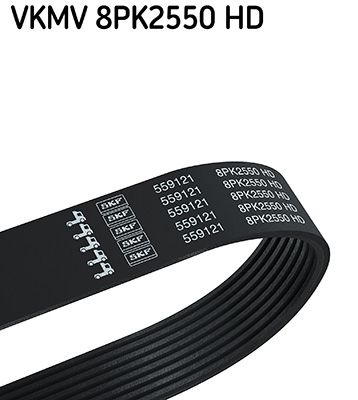 SKF VKMV 8PK2550 HD V-Ribbed Belt