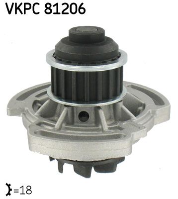 SKF VKPC 81206 Water Pump, engine cooling