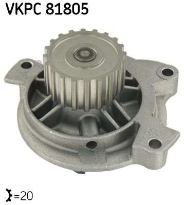 Water Pump, engine cooling SKF VKPC 81805