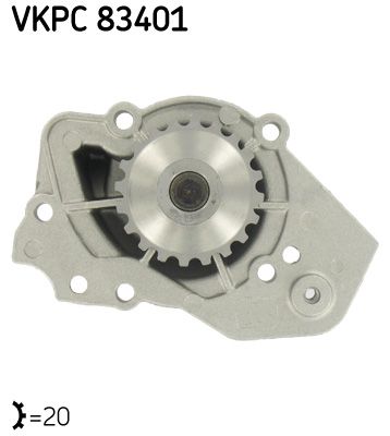 SKF VKPC 83401 Water Pump, engine cooling