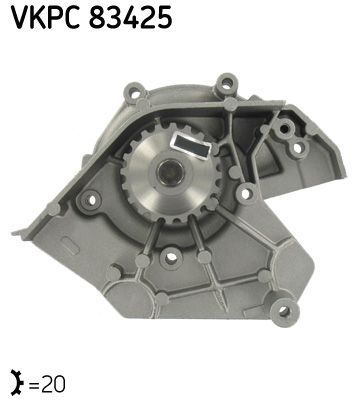 SKF VKPC 83425 Water Pump, engine cooling