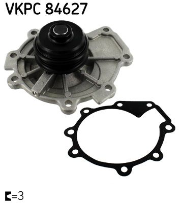 SKF VKPC 84627 Water Pump, engine cooling