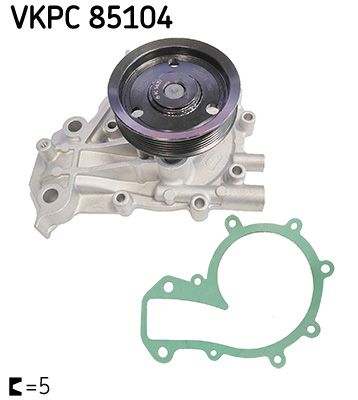 Water Pump, engine cooling SKF VKPC 85104