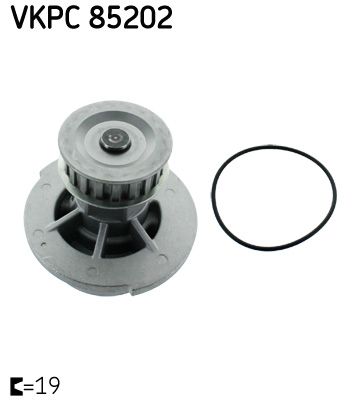 SKF VKPC 85202 Water Pump, engine cooling