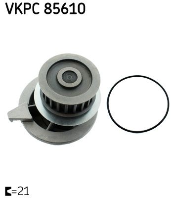 SKF VKPC 85610 Water Pump, engine cooling