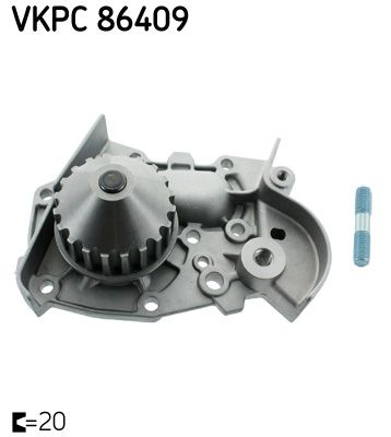SKF VKPC 86409 Water Pump, engine cooling