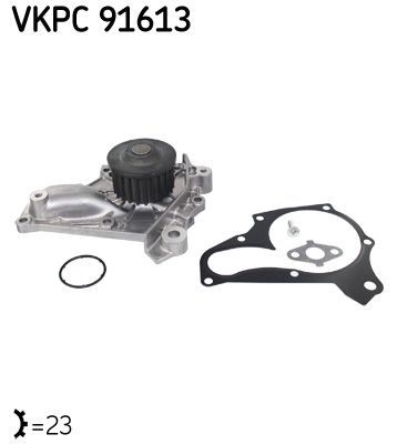 SKF VKPC 91613 Water Pump, engine cooling
