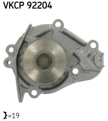 Water Pump, engine cooling SKF VKPC 92204