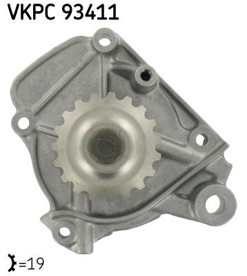 Water Pump, engine cooling SKF VKPC 93411