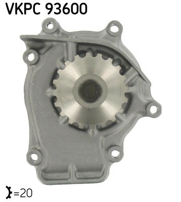 Water Pump, engine cooling SKF VKPC 93600