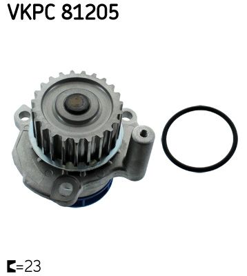 SKF VKPC 81205 Water Pump, engine cooling
