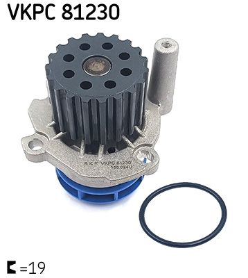 SKF VKPC 81230 Water Pump, engine cooling