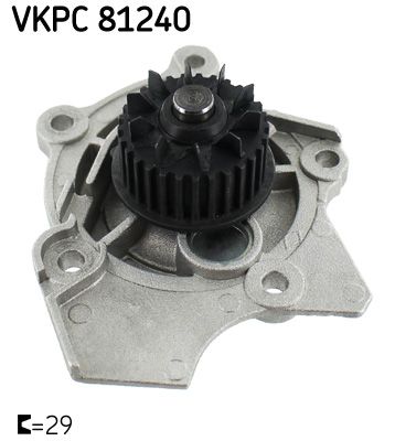 SKF VKPC 81240 Water Pump, engine cooling