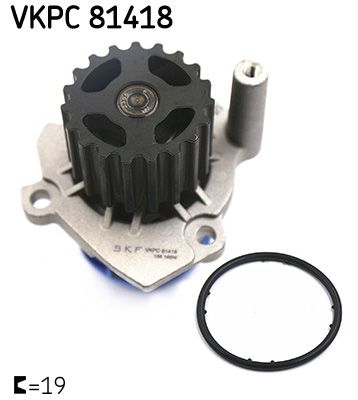 SKF VKPC 81418 Water Pump, engine cooling