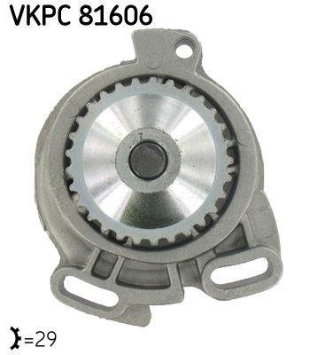 Water Pump, engine cooling SKF VKPC 81606