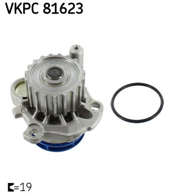 SKF VKPC 81623 Water Pump, engine cooling