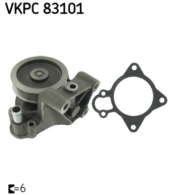 SKF VKPC 83101 Water Pump, engine cooling