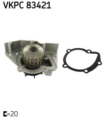 SKF VKPC 83421 Water Pump, engine cooling