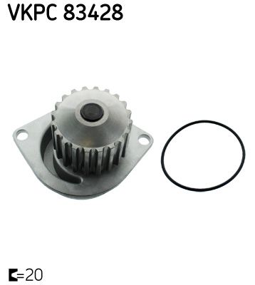 SKF VKPC 83428 Water Pump, engine cooling