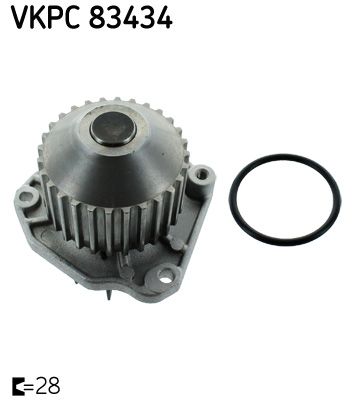 SKF VKPC 83434 Water Pump, engine cooling