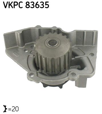 SKF VKPC 83635 Water Pump, engine cooling