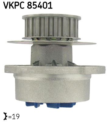 SKF VKPC 85401 Water Pump, engine cooling