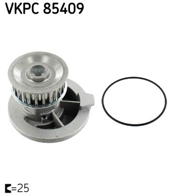 Water Pump, engine cooling SKF VKPC 85409